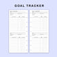 Skinny Classic HP Inserts - Goal Tracker