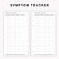 Personal Inserts - Symptom Tracker