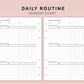 B6 Inserts - Daily Routine