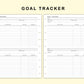 Classic HP Inserts - Goal Tracker