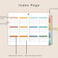 Digital Sticker Book - Landscape - Boho
