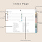 Digital Reading Planner - Landscape - Muted