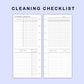 Skinny Classic HP Inserts - Cleaning Checklist