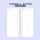 Skinny Classic HP Inserts - Cornell Notes