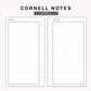 Personal Inserts - Cornell Notes