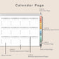 Digital Appointment Planner - Boho