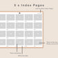 100 Digital Photo Album - Coffee Brown