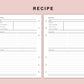 B6 Inserts - Recipe
