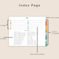 Digital Project Planner - Landscape - Boho