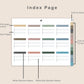 Digital Sticker Book - Landscape - Muted