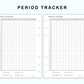 Personal Wide Inserts - Period Tracker