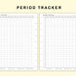 Classic HP Inserts - Period Tracker