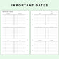 FC Compact Inserts - Important Dates