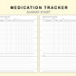 Classic HP Inserts - Medication Tracker