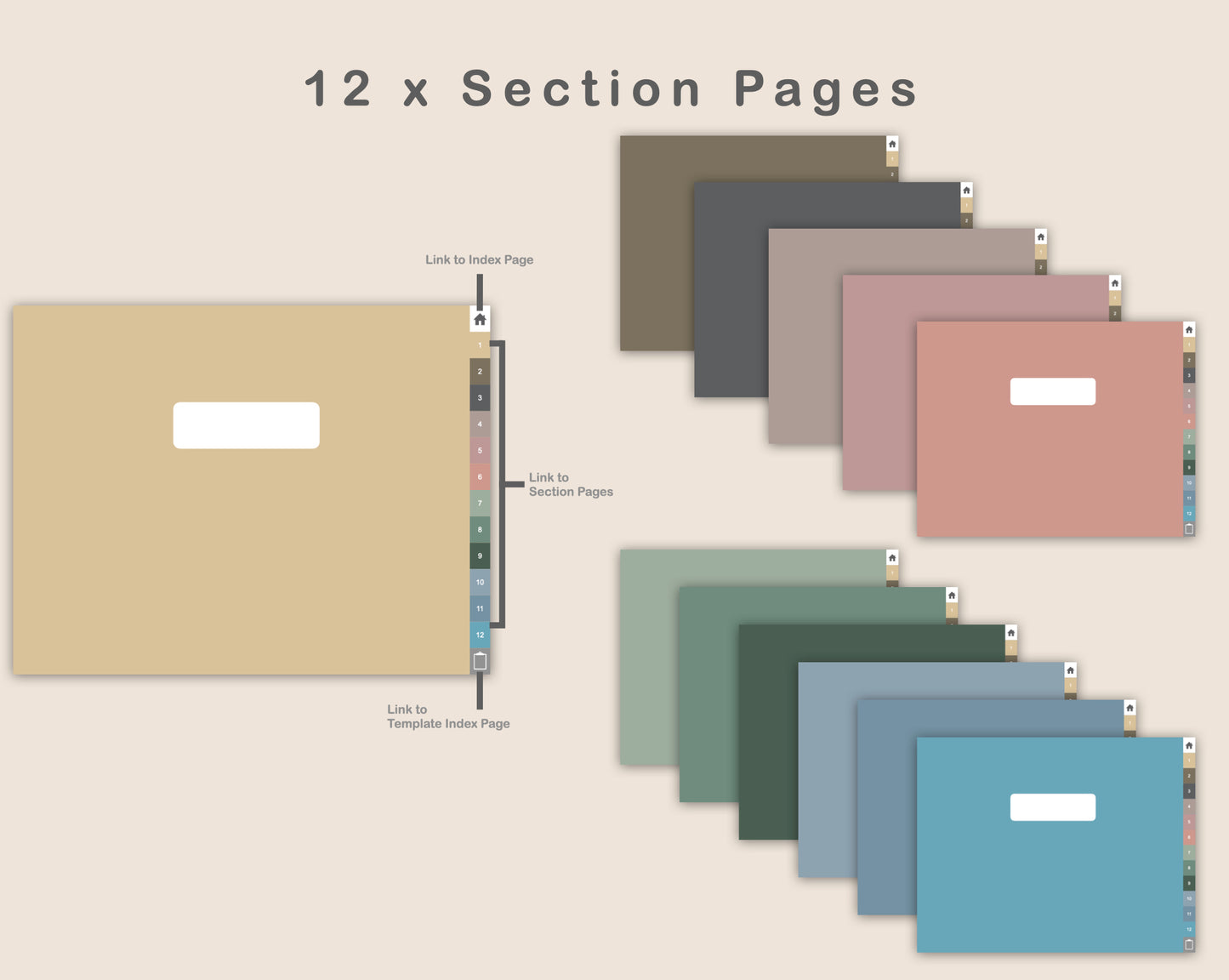 Digital Travel Planner - Landscape - Muted