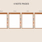 Digital Password Keeper Table - Boho