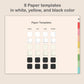 Digital Notebook 8 Tab - Landscape - Macaron