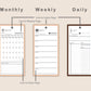 Digital Phone Planner - Brown Coffee