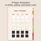 Digital Notebook 8 Tab - Portrait - Bright Summer
