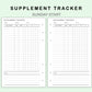 FC Compact Inserts - Supplement Tracker