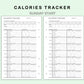 FC Compact Inserts - Calories Tracker