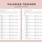 B6 Inserts - Calories Tracker