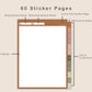 Digital Sticker Book - Portrait - Neutral