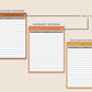 Digital Pet Planner - Boho