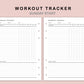 B6 Inserts - Workout Tracker