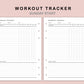 B6 Inserts - Workout Tracker