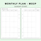 FC Compact Inserts - Monthly Plan - MO2P