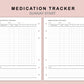 B6 Inserts - Medication Tracker
