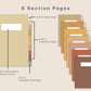 Digital Quilting Planner - Warm