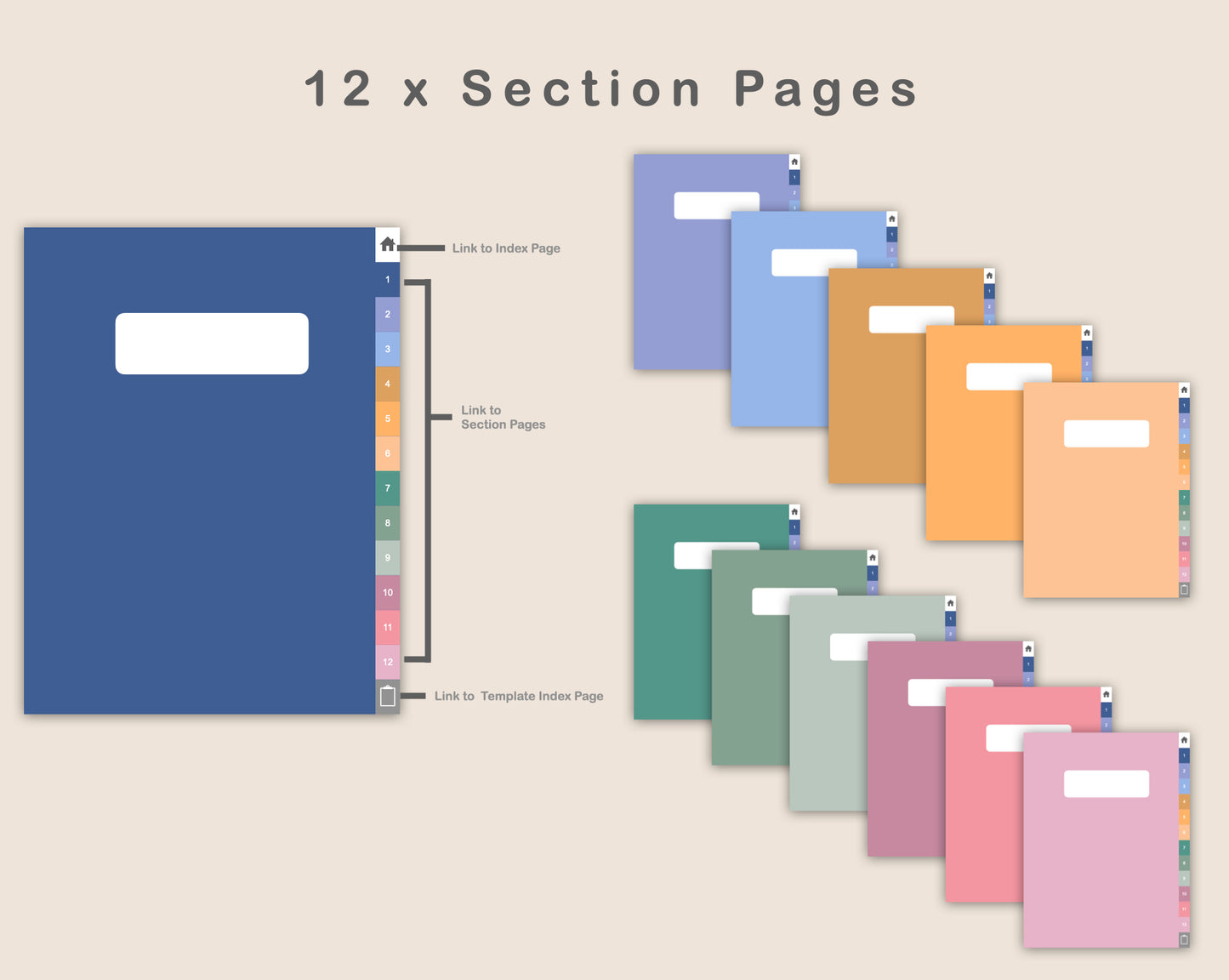 Digital Essential Oil Planner - Spring