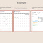 Digital 10 Minute Study Planner - Neutral