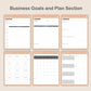 Digital Small Business Planner - Coffee Brown