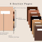 Digital Cross Stitch Planner - Brown