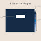 Digital Meeting Notes - Landscape - Classic Blue
