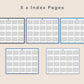 100 Digital Photo Album - Classic Blue