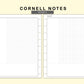 Classic HP Inserts - Cornell Notes
