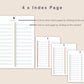 Digital Bullet Journal 200 Pages - Portrait - Boho
