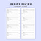 Skinny Classic HP Inserts - Recipe