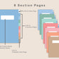 Digital Sewing Planner - Pastel