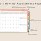Digital Appointment Planner - Boho