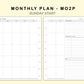 Classic HP Inserts - Monthly Plan - MO2P - with Top Priority