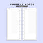 Skinny Classic HP Inserts - Cornell Notes