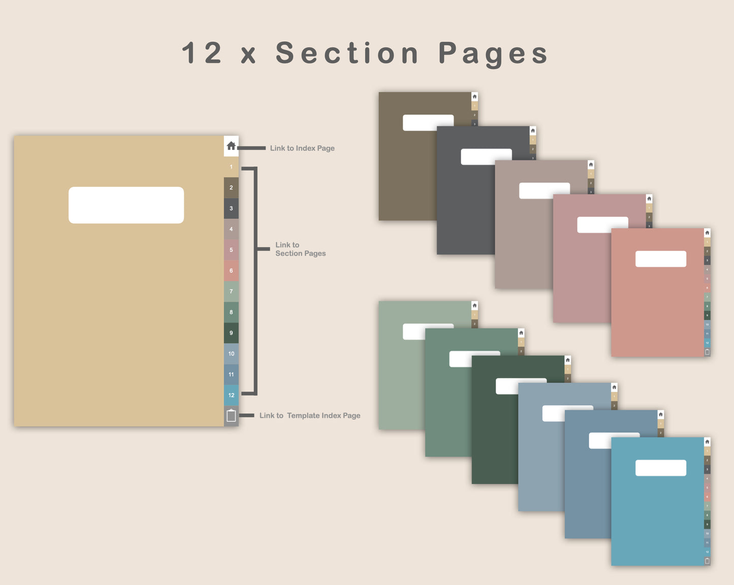 Digital Beauty Planner - Muted