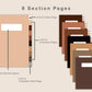 Digital Vocabulary Notebook - Brown Coffee