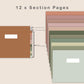 Digital Reading Planner - Landscape - Neutral