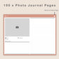 100 Digital Photo Album - Neutral